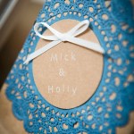 Blue Doily Bags Sweet Society