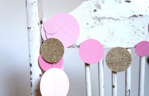 Bubble Pink & Bling Garland web